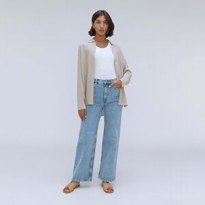 Everlane Women's Way-High® Sailor Jean in Salt Water, Size 24